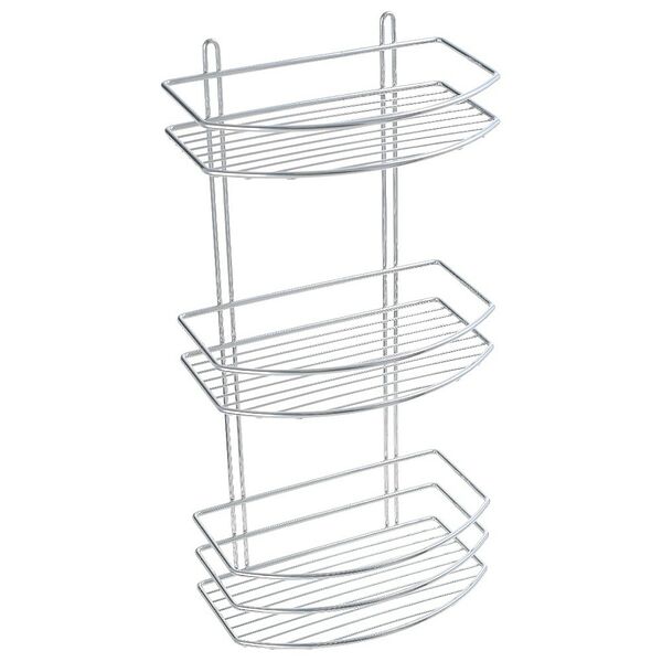 Полка овальная трехэтажная Fixsen