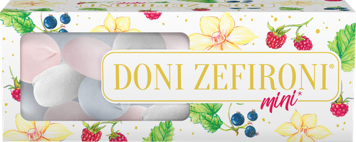 

Зефир Doni Zefironi со вкусами малины, черной смородины с ароматом ванили 150 г