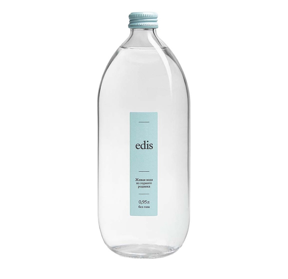 

Живая вода из горного родника «Edis» негазированная 950 мл