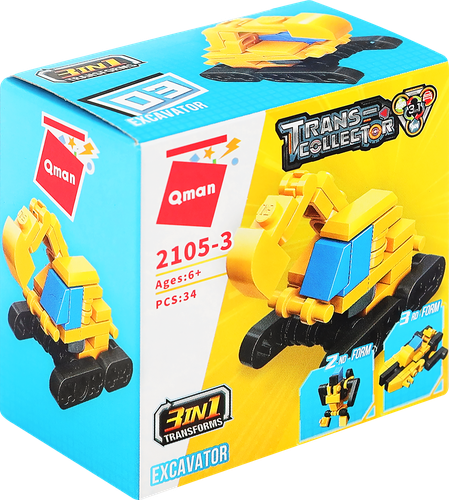 

Конструктор QMAN Транспорт, в ассортименте