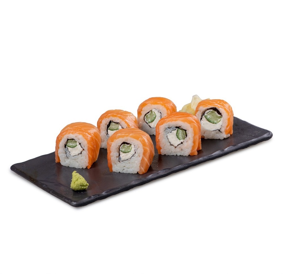 

Ролл "Филадельфия" Уже Готово Taste of с лососем и творожным сыром 6 шт, 175 г