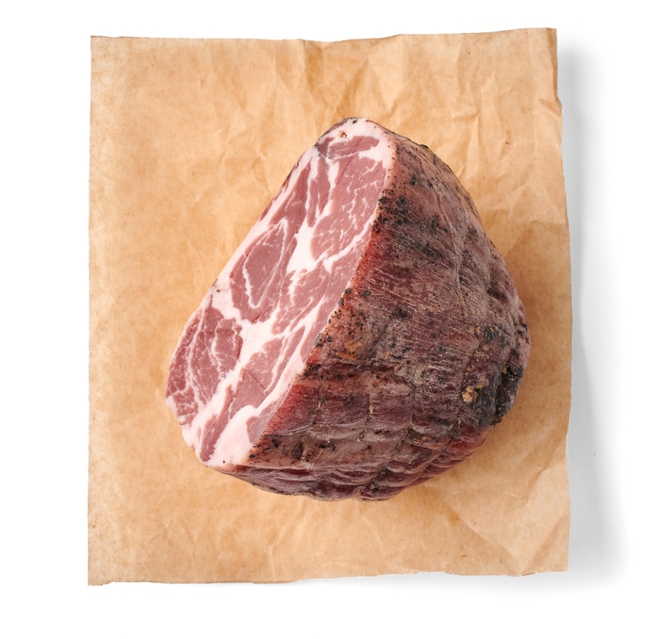 

Изделие сыровяленное из свинины "Коппа", Россия