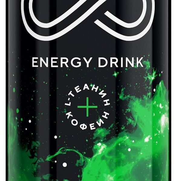 Напиток энергетический Genesis Green star зеленая звезда ж/б, 450мл