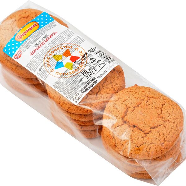 Печенье овсяное Сладкая слобода Домашнее