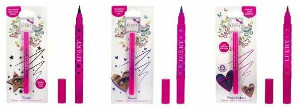 Подводка для глаз Lukky маркер-штамп