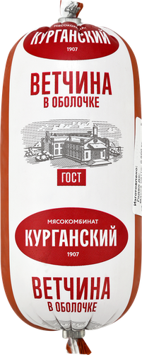 

Ветчина из свинины Курганский мясокомбинат МК, 500 г
