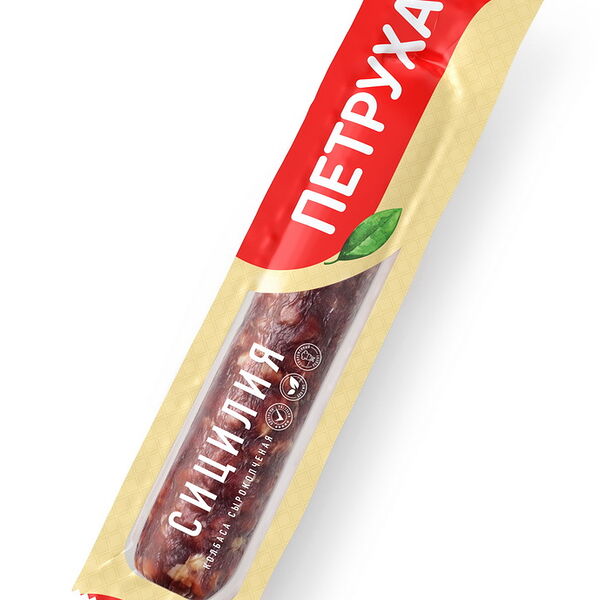 Изделие колб. Колбаса Сицилия из мяса цб  с/к в/с потр/уп. 180гр. ТД Серволюкс