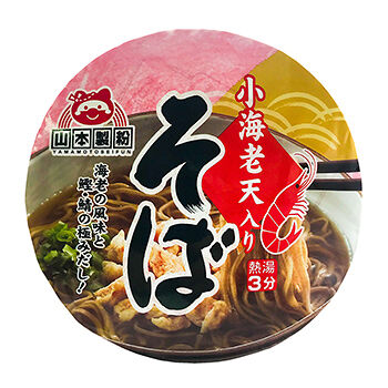 Лапша Yamamoto Seifun Соба с креветками