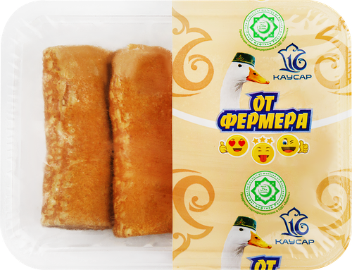 Блинчики Каусар с фаршем из мяса уток, Халяль, 400 г
