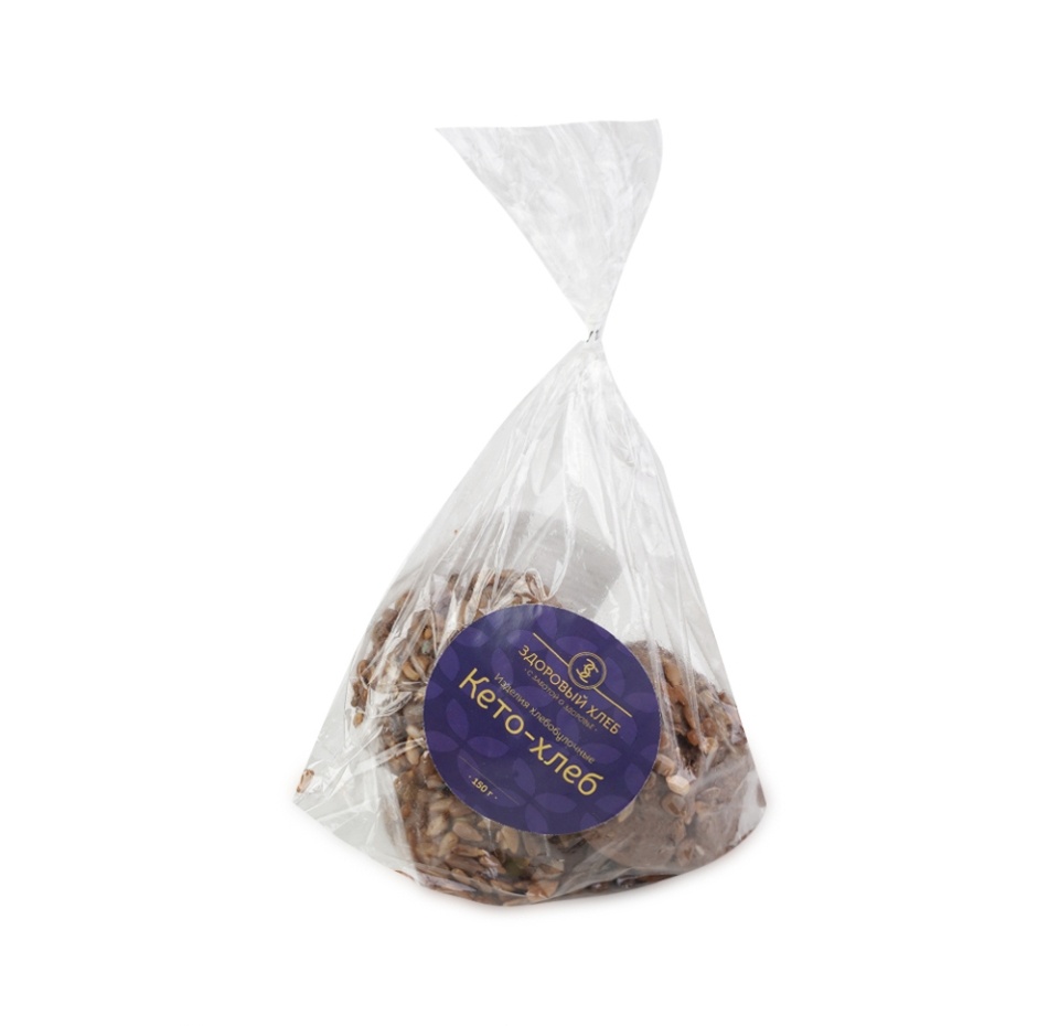 

Хлебобулочное изделие ZbreadD Кето хлеб 3 шт. х 50 г