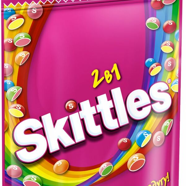 Драже 2 в 1 ТМ Skittles (Скитлс), 100г