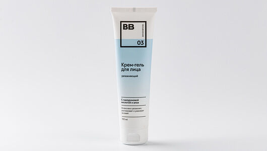 Крем-гель для лица с алоэ вера и гиалуроновой кислотой