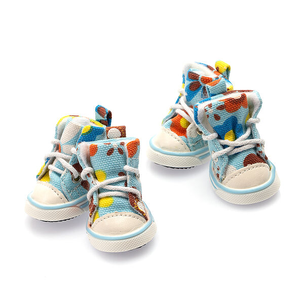 Кроссовки для собак S голубой (унисекс)