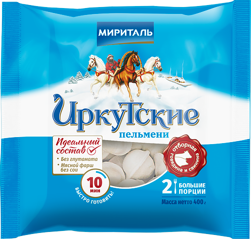 Пельмени Мириталь Иркутские, 400 г
