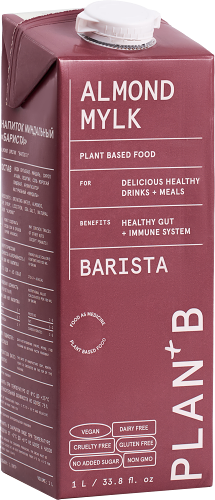 Напиток миндальный Plan+B ООО План+Би СНГ 1л