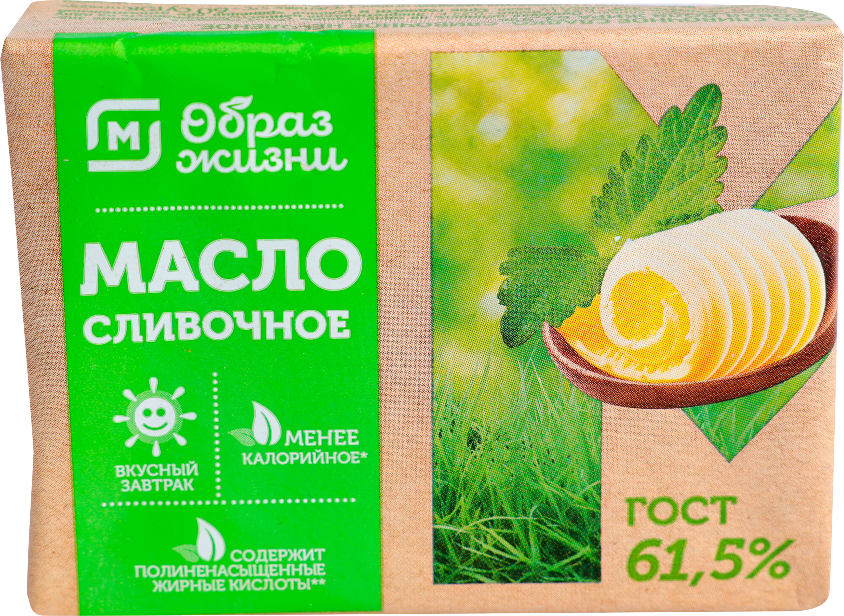 

Масло Магнит Образ Жизни сливочное 61.5%