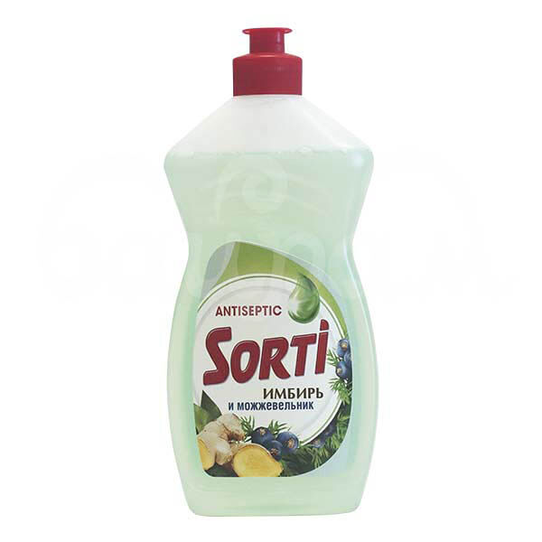 Средство для мытья посуды Sorti 450гр Можжевельник Имбирь