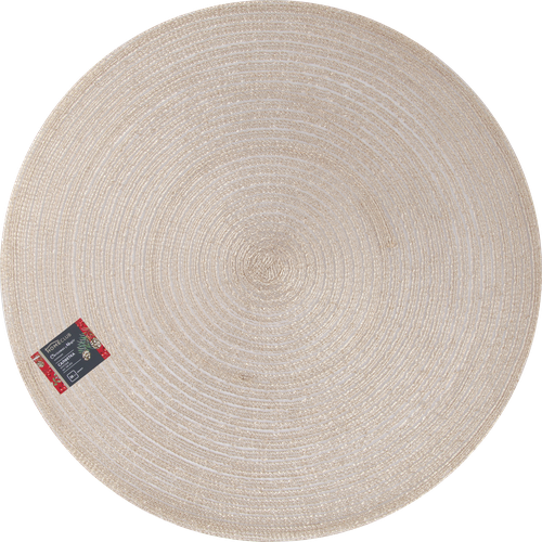 

Салфетка декоративная HOMECLUB Christmas Magic, круглая, золото, Арт. NR-d10