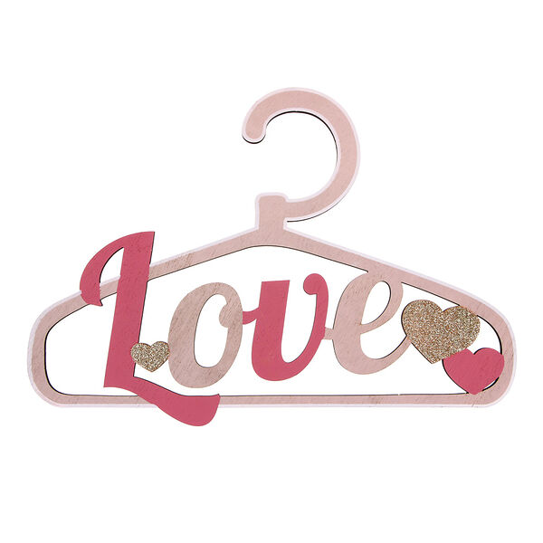 Декор в виде вешалки, 30x22 см, мдф