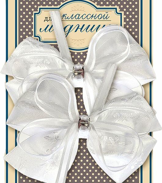 Набор Для классной модницы Классика банты на резинке в ассортименте 2шт.