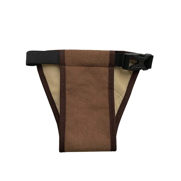 Трусы многоразовые для собак XXS, коричневые