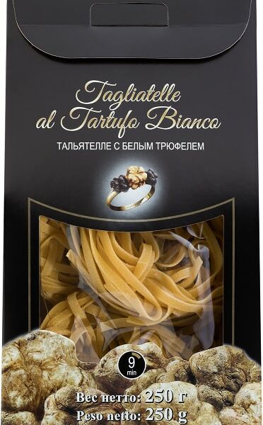 Макароны Giuliano Tartufi Tagliatelle с белым трюфелем 250г