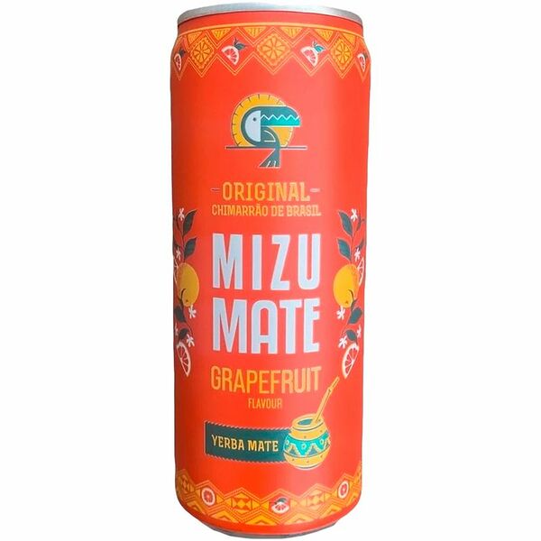 Напиток безалкогольный Витамизу йерба-матэ-грейпфрут слабогазированный, 330мл