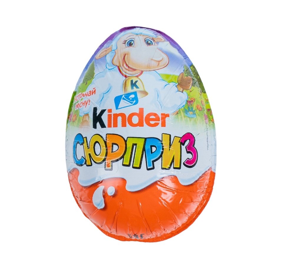 

Шоколадное яйцо Kinder Сюрприз 20 г