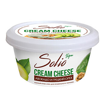 Крем Чиз на растительной основе Solio Авокадо и грецкий орех 20%