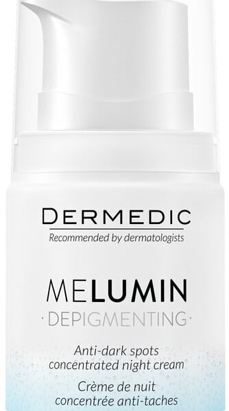 Крем-концентрат для лица Dermedic Melumin против пигментных пятен ночной 55мл