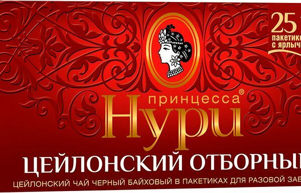 Чай черный Принцесса Нури Отборный 2 г х 25 шт.