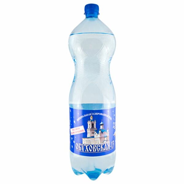 Вода минеральная Обуховская-13 газированная