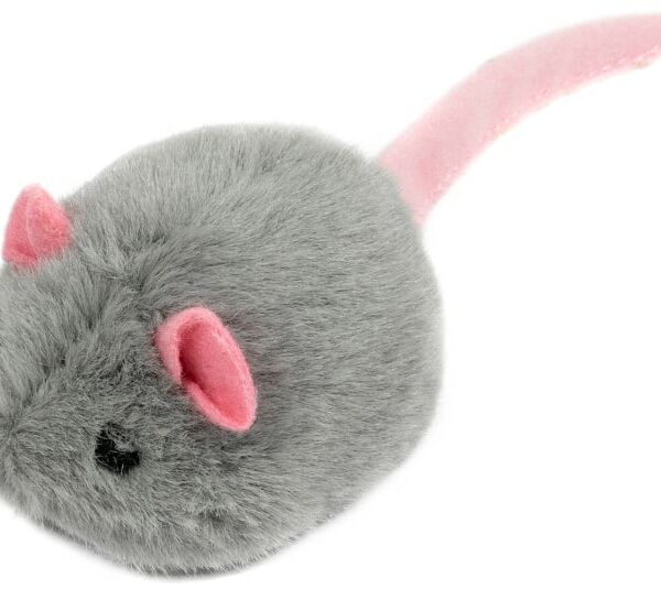 Игрушка для кошки GiGwi Мышка со звуком 6*3*3см