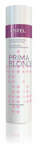 Шампунь для светлых оттенков волос Estel Professional Prima Blonde Блеск Для Светлых Волос