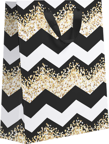 

Пакет подарочный Gold 2, 31,5х25,5х11см, с тиснением, в ассортименте, 1 шт