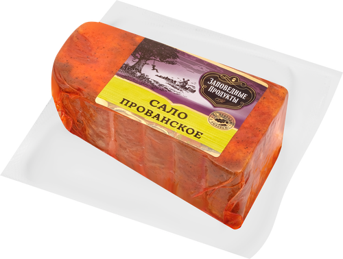 

Сало копченое ЗАПОВЕДНЫЕ ПРОДУКТЫ Прованское, 300г