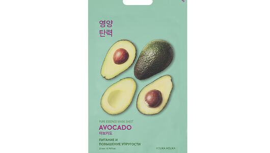 Маска тканевая Holika Holika Pure Essence Sheet Avocado смягчающая 23 мл 1 шт