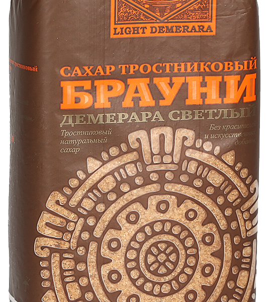 Сахар тростниковый Брауни Демерара светлый 900 г