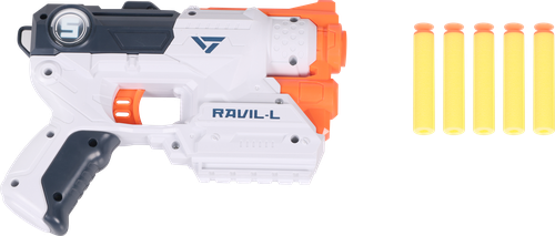 

Набор игровой BIGGA Бластер с мягкими снарядами, 6 предметов, Арт. B1518054