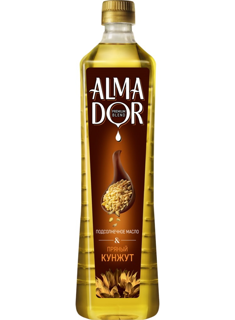 

Масло подсолнечное Almador с кунжутом, 750 мл