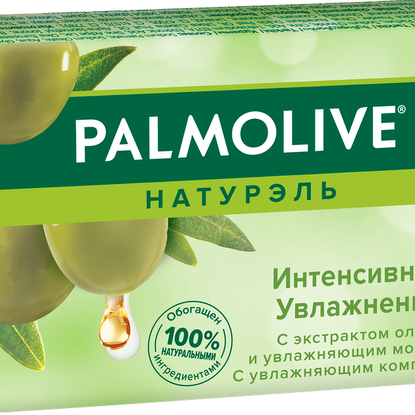 Мыло Palmolive Натурэль Интенсивное увлажнение с экстрактом оливы и увлажняющим молочком