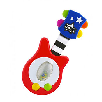 Игрушка-погремушка «Гитара» музыкальная, Sassy, США