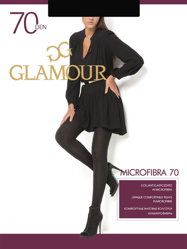 

Колготки женские GLAMOUR Microfibra 70 den nero 3