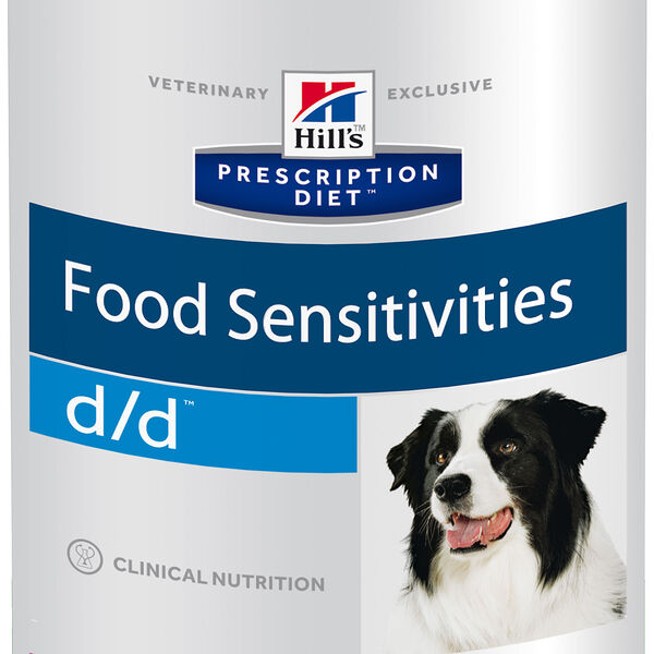 Корм консервированный для собак HILL'S Prescription Diet D/D Food Sensitivities Утка, при лечении пищевых аллергий