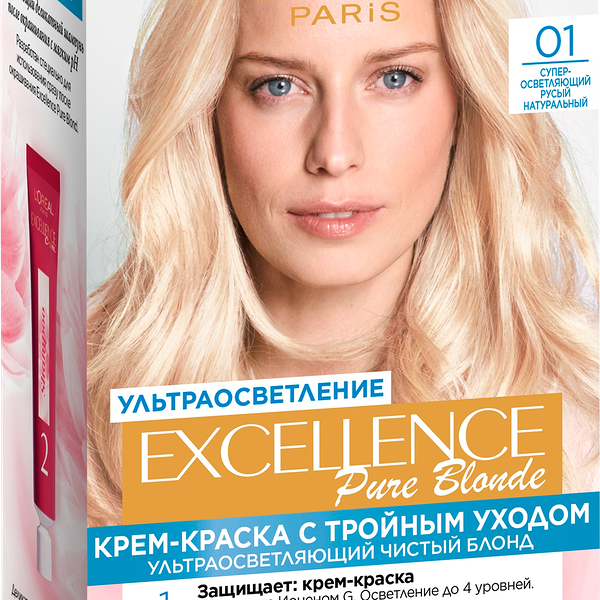 Краска для волос Excellence Color Супер-осветляющий русый натуральный