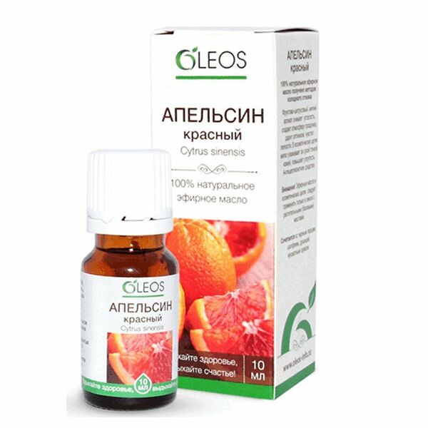Oleos масло эфирное апельсин красный 10 мл