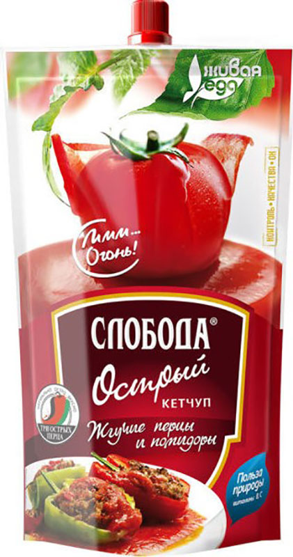 

Кетчуп Слобода томатный Острый
