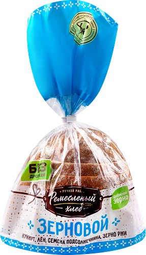 Хлеб зерновой БКК Ремесленный, на закваске, в нарезке