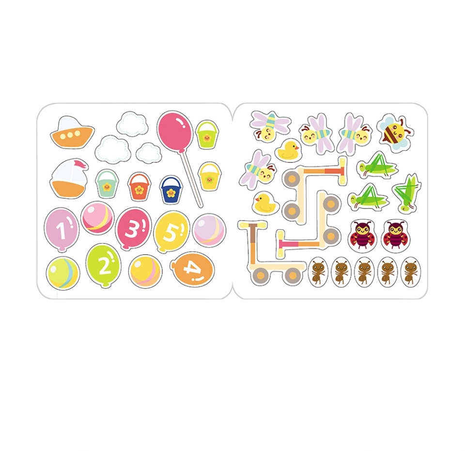 

Книга "Малышарики с наклейками", "Счет" 1 шт