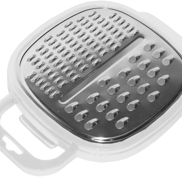 Терка Mallony с контейнером и крышкой белая